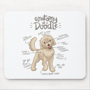 Doodles_-_Anatomy Mouse Pad