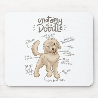 Doodles_-_Anatomy Mouse Pad