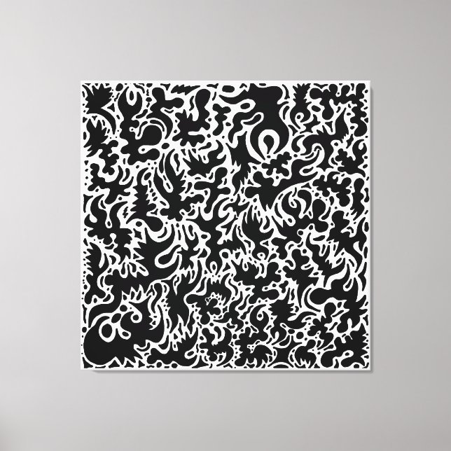 Doodles Canvas Print (Front)