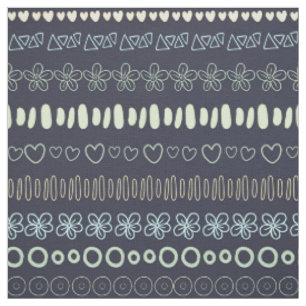 Doodles Pattern fabric