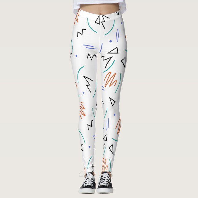 "Doodling"  Leggings (Front)