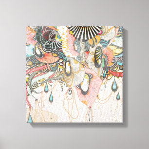 Doodling on the Language of Light Canvas Print