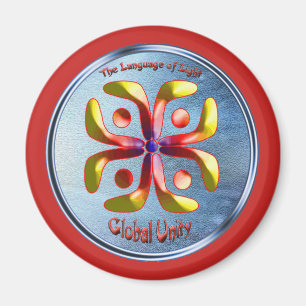 Doodling on the symbol of Global unity Magnet