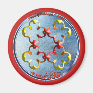 Doodling on the symbol of Peaceful Bliss Magnet
