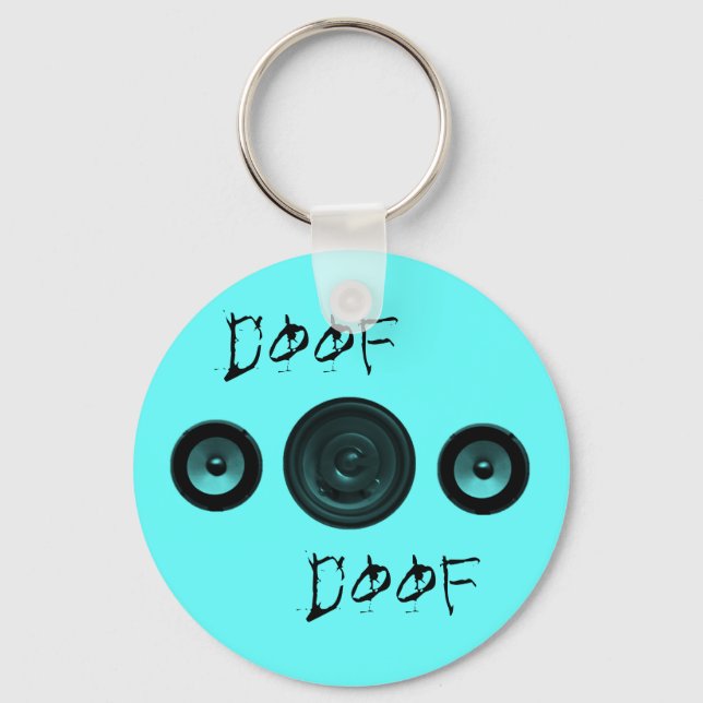 Doof...Doof Keychain (Front)