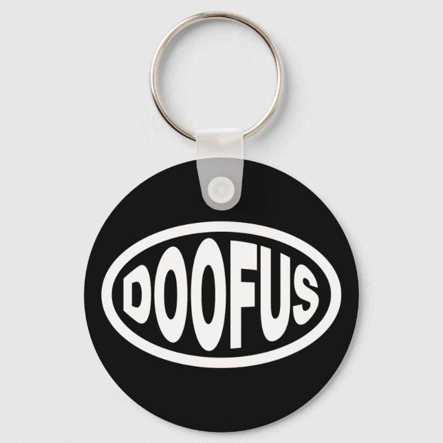 DOOFUS KEYCHAIN (Front)
