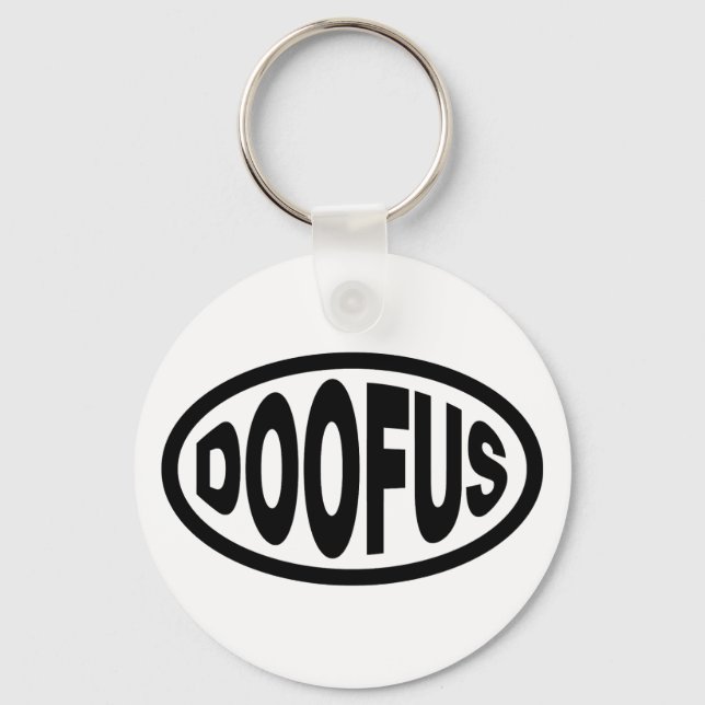 DOOFUS KEYCHAIN (Front)