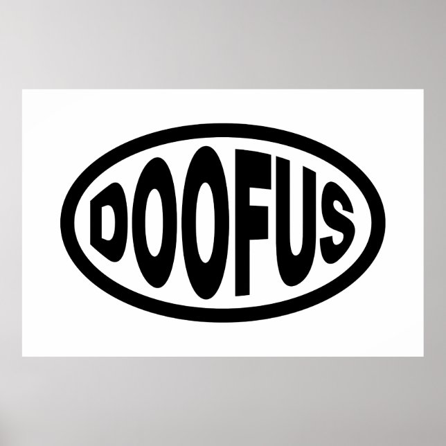 DOOFUS POSTER (Front)