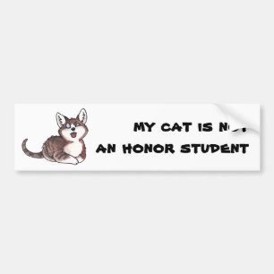 Doofy Cat Bumper Sticker