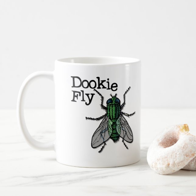 Dookie Fly Coffee Mug (With Donut)