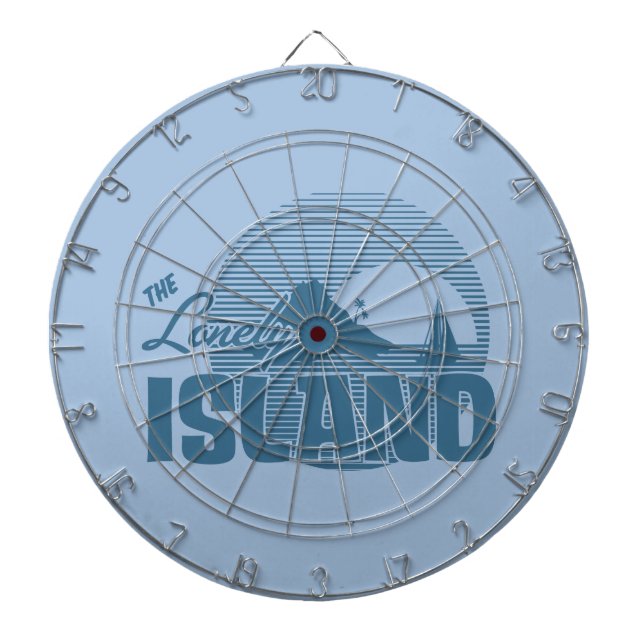 Dookie Island - Blue Dartboard (Front)