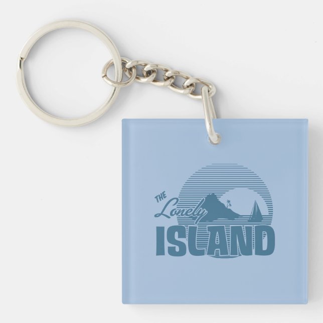 Dookie Island - Blue Keychain (Front)