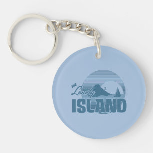 Dookie Island - Blue Keychain