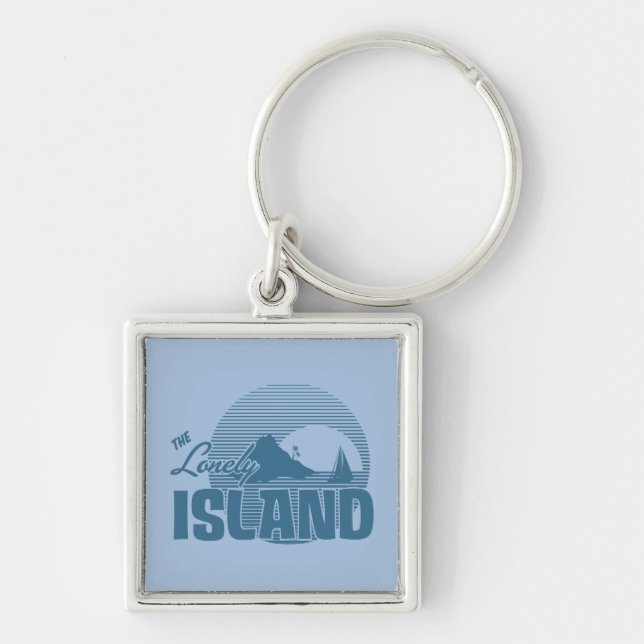 Dookie Island - Blue Keychain (Front)