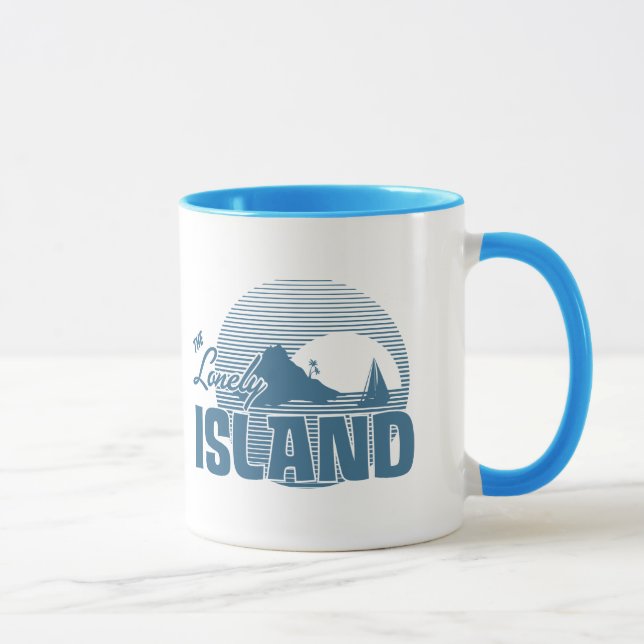 Dookie Island - Blue Mug (Right)