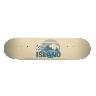 Dookie Island - Blue Skateboard