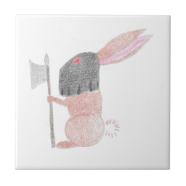 Doom Bunny Tile (Front)