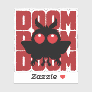 DOOM DOOM DOOM Kawaii Mothman Cryptid