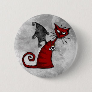 doom kitty 2 inch round button
