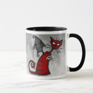 doom kitty mug