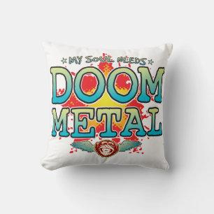 Doom Metal Soul Cushion