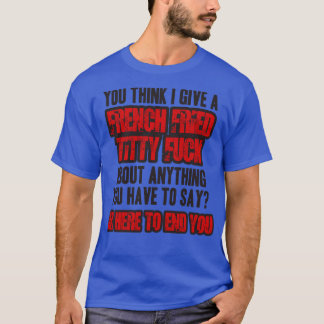 Doom Patrol French Fry Swear T-Shirt