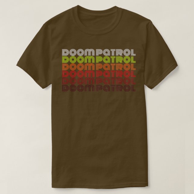 Doom Patrol Vintage Classic TShirt (Design Front)