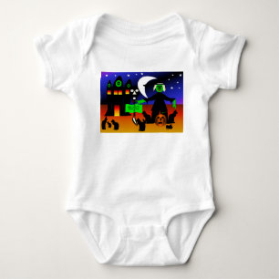 Doom Town Baby Bodysuit