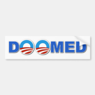 DOOMED BUMPER STICKER