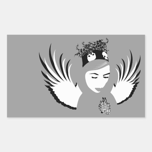 doomed devotion : lost angel sticker (Front)