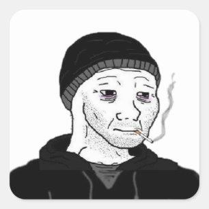 Doomer wojak stickers