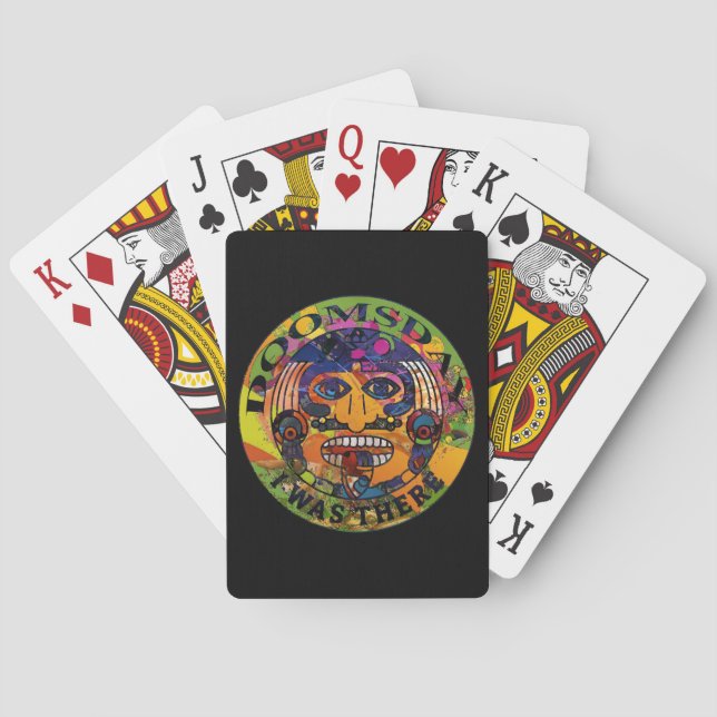 Doomsday - I was there | Maya Prophecy Playing Cards (Back)