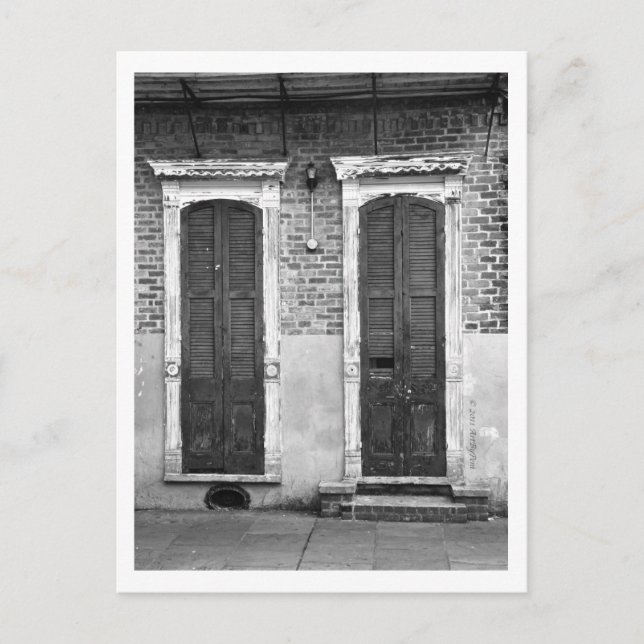 Door and Window Postcard (Front)