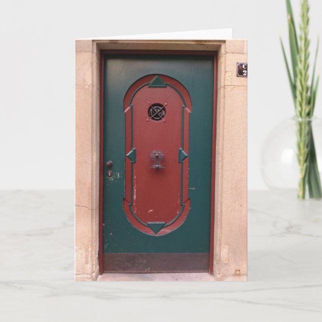 Door Architecture Gemany Postcard (Front)