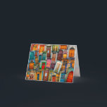 Door Art Blank All Occasion Travel Colourful Holiday Card<br><div class="desc">Door Art Blank All Occasion Travel Colourful Greeting Card - This unique and modern blank greeting card features a collage of of antique doors taken in various parts of the world, including Europe and the northeastern and southern parts of the United States. This is a great housewarming gift for the...</div>