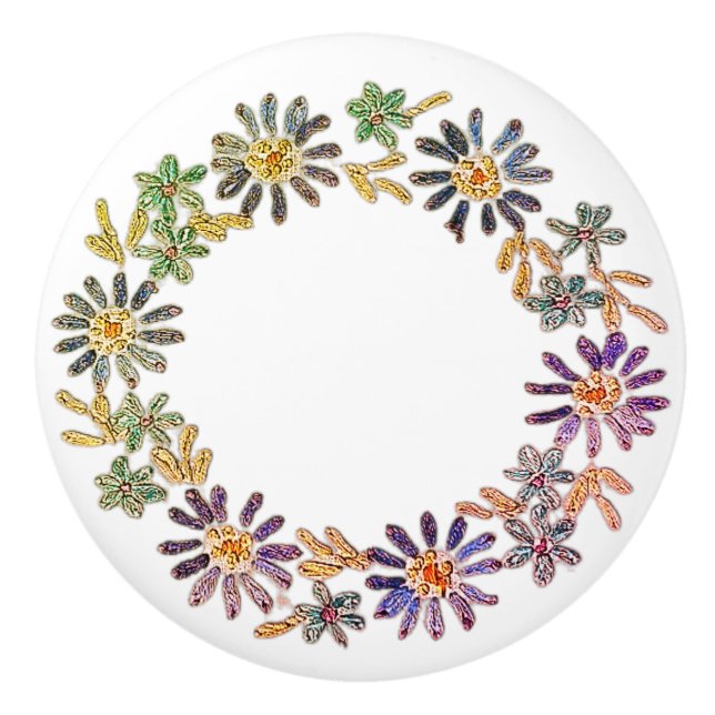 DOOR CERAMIC PULL ART DESIGN STYLE  (Front)