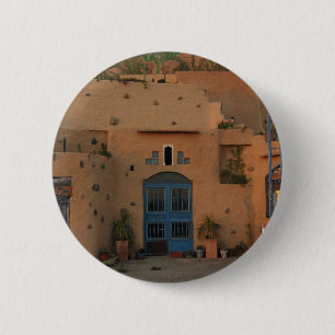Door Cool Clay House Photo Round Badge 2 Inch Round Button