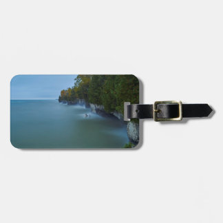 Door County Cave Point Cliffs Luggage Tag