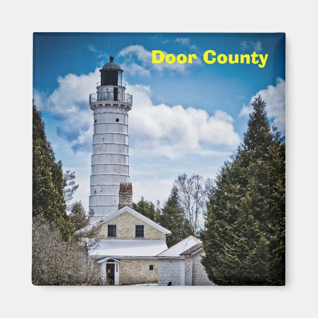 Door County Lighthouse Magnet (Front)