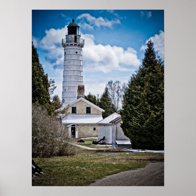 Door County Lighthouse Poster (Front)