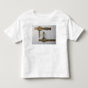 Door handles, 1898-99 toddler t-shirt