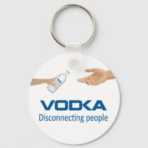 Door keys Vodka - Disconnecting people Keychain