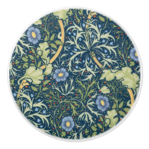 Door Knobs - Seaweed and Floral Design