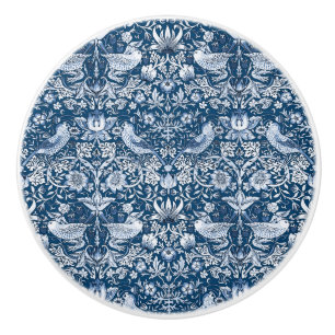 Door Knobs - Strawberry Thief William Morris