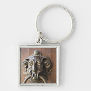 Door knocker at the Neue Residenz Keychain