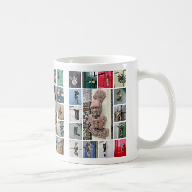 Door Knocker Coffee Mug (Right)