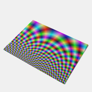 Door Mat  Fanfare in Neon Lights