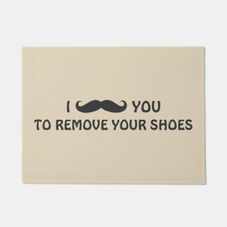 Door Mat - MUSTACHE YOU