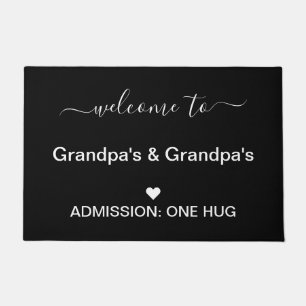 Door Mat Welcome to Grandpa's