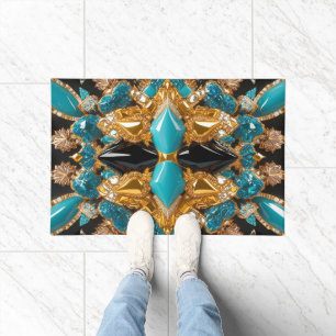 Door Mat with Bahamas Colours design